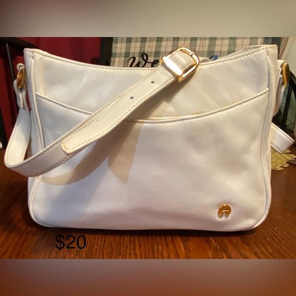Etienne Aigner Bags Vintage White Leather Etienne Aigner Purse Poshmark